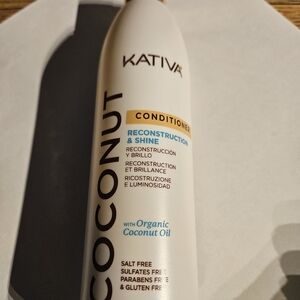Kerativa Coconut Conditioner - White and Gold